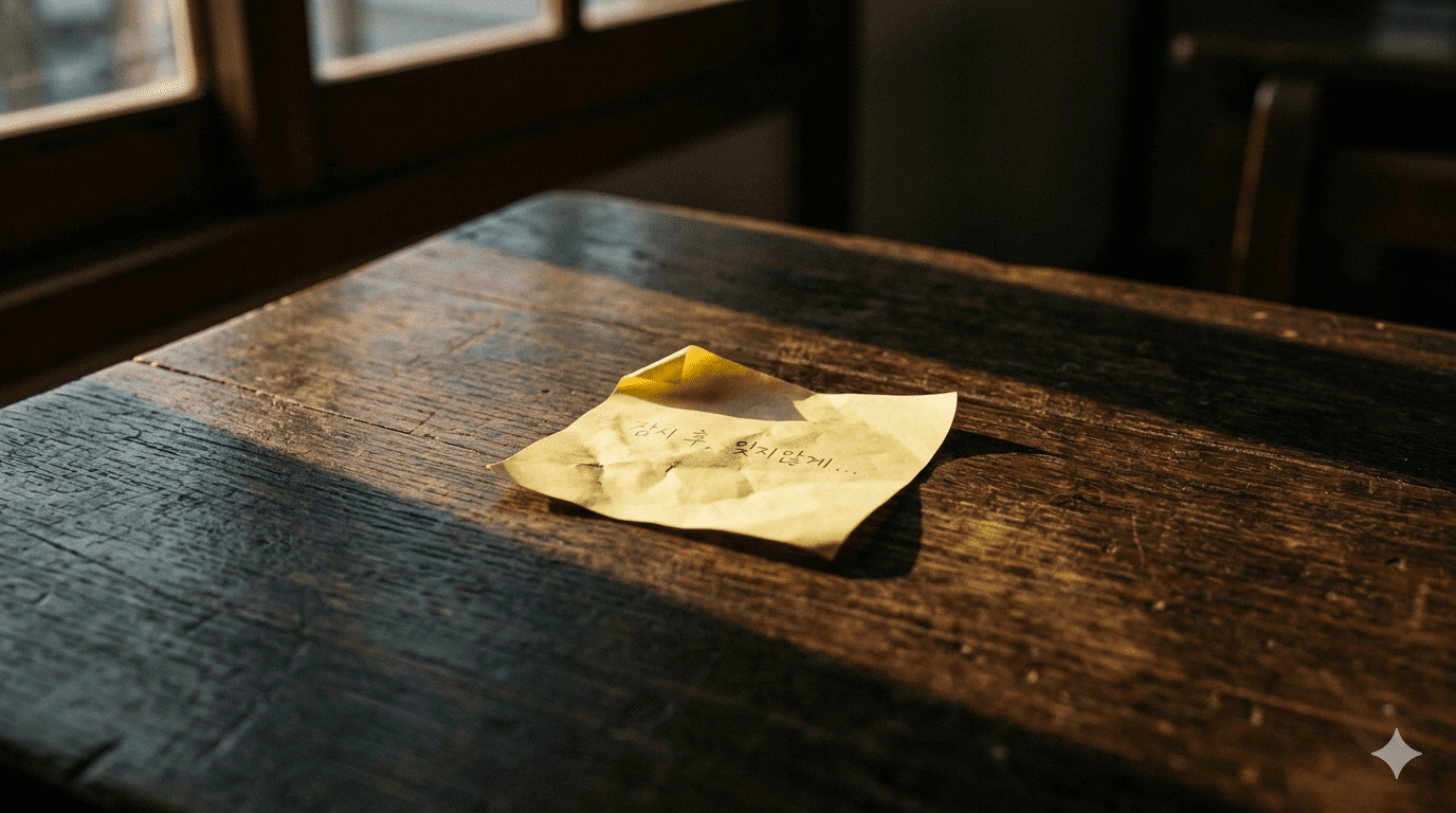 임의후견제도 노란 메모지